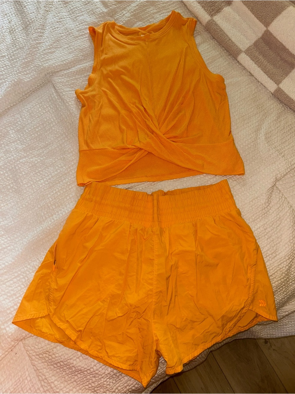 all in motion Orange Athletic Shorts